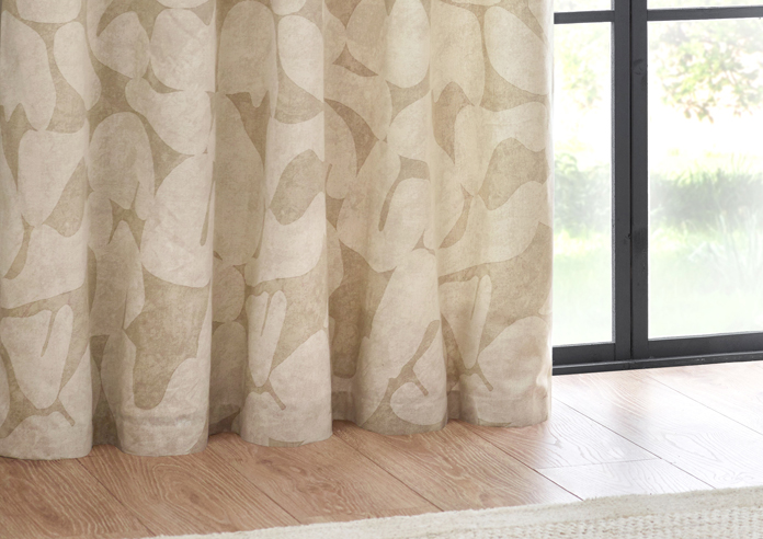 Brinn Eyelet, Natural - Ready Made Curtains - Image 6